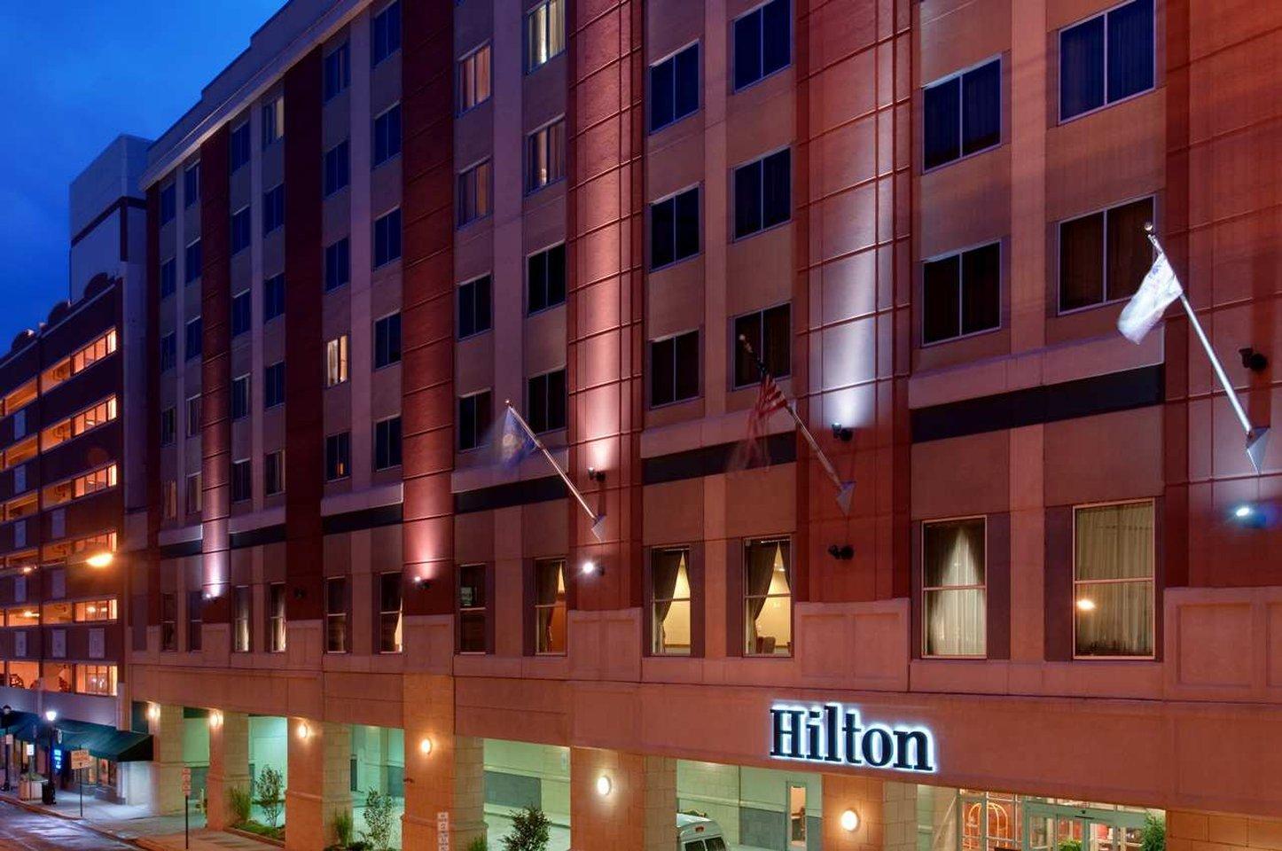 Hilton Scranton & Conference Center Hotel Buitenkant foto